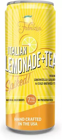 FABRIZIA  SPIKED LEMONADE TEA  4PK CAN