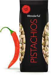 Wonderful Sweet Chili Pistachios Cnt