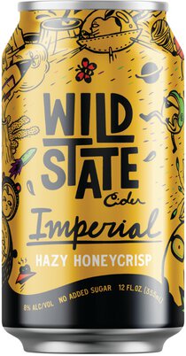 Wild State Cider Imperial Hazy Honeycrisp Cider