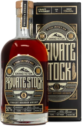 Grand Teton 8 Year Private Stock Bourbon 100 Proof