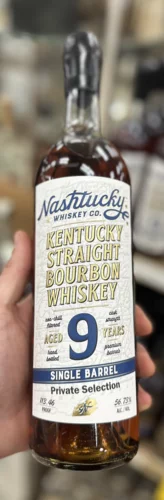 Nashtucky 9 Year Kentucky Bourbon Single Barrel Cask Strength