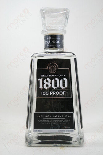 1800 Blanco Tequila 100 Proof 375ml