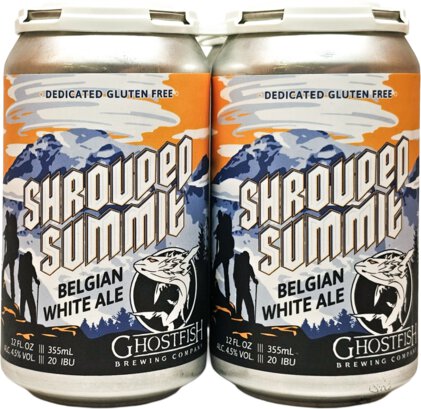 Ghostfish Brewing Shrouded Summit Gluten Free Belgian Style White Ale