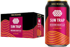 Three Weavers Sun Trap Session Sour Ale Beer California Usa 6x12oz