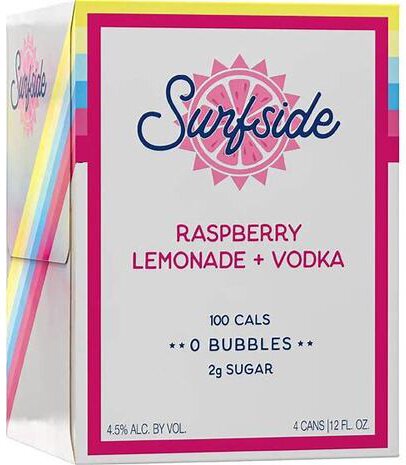 Surfside Raspberry Lemonade & Vodka