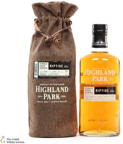 Highland Park Riptide Single Cask Years Old Scotch