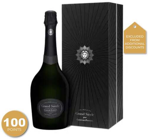 Grand Sia Cle Tete De Cuvee Laurent Perrier Gift Box Brut