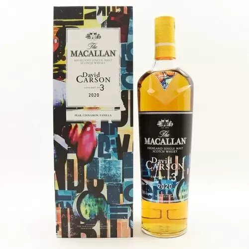 Macallan Concept No David Carson Edition Single Malt Scotch