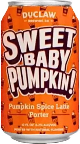 Duclaw Pumpkin Spiced lager Cans