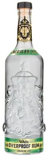 Jamaican Lion White Overproof Rum