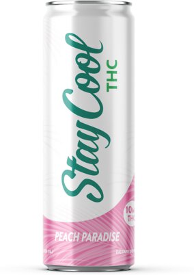 Stay Cool Peach Paradise 10mg THC Beverage