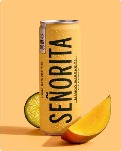 Senorita Mango Margarita 10mg THC Margarita