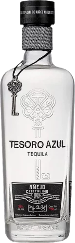 Tesoro Azul Cristalino Anejo Tequila by Marco Antonio Solis