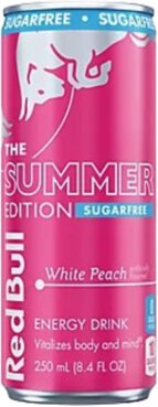 Red Bull Sugar Free White Peach