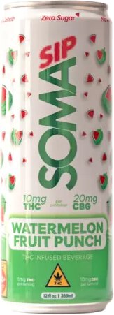 Soma Watermelon Fruit Punch 10mg THC