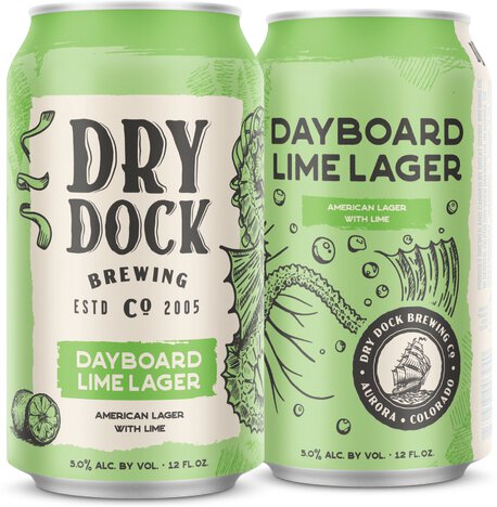 DRY DOCK DAYBOARD LIME