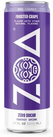 Zoa Frosted Grape Zero Sugar
