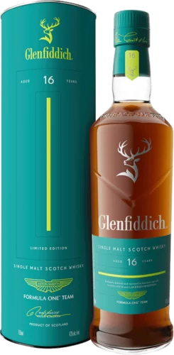 Glenfiddich Aston Martin F1 16 Year Single Malt Scotch Whisky