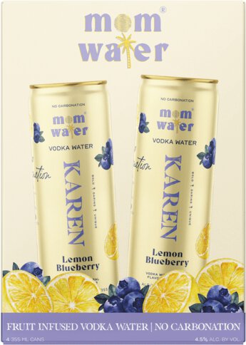 Mom Water Karen Lemon & Blueberry