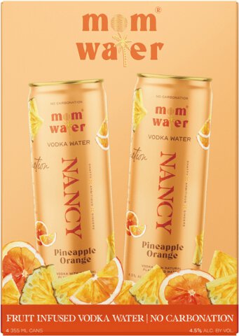 Mom Water Nancy Pineapple & Orange