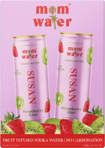 Mom Water Susan Strawberry Kiwi