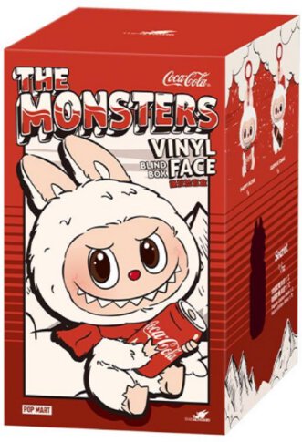 Popmart The Monsters Coca Cola Vinyl Blind Face