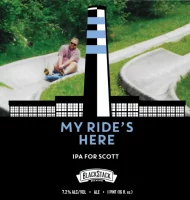 BLACKSTACK MY RIDE'S HERE 4CN 16OZ