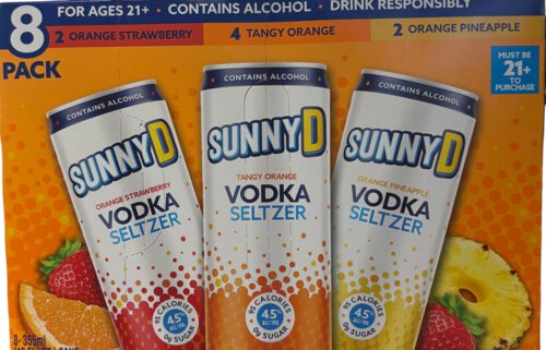 Sunnyd Vodka Variety