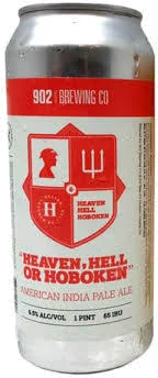 902 Brew Heaven Hell Or Hoboken American IPA 16oz Can