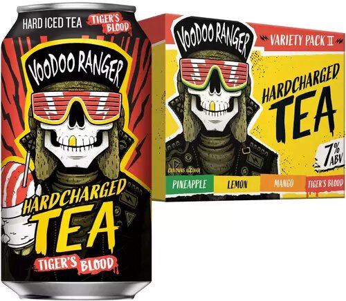 New Belgium Brewing Hardcharged Tea Variety Pack