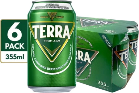 TERRA KOREAN PALE LAGER CN 6PK