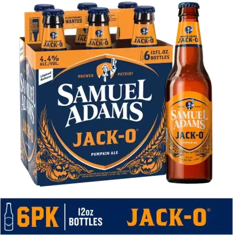 Sam Adams Jack-O Pumpkin 6pk
