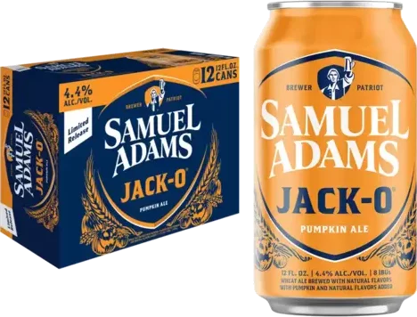 Samuel Adams Jack-O Pumpkin 12pk cans