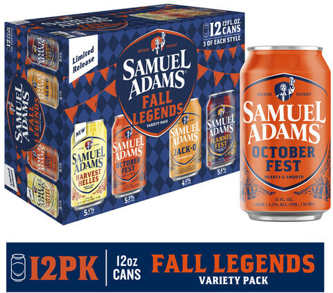 Samuel Adams Fall Legends Variety