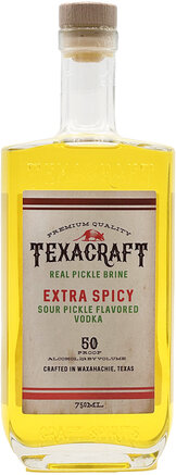 Texacraft Extra Spicy Sour Pickle Vodka