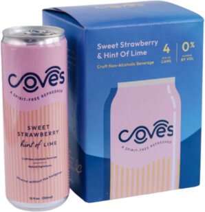 Coves Mocktails Sweet Strawberry & Lime