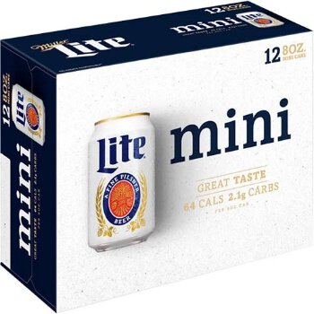 Miller Lite 8oz 12pk Can