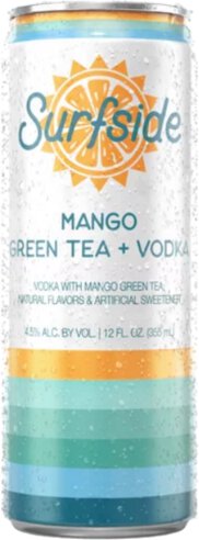 Surfside Mango Green Tea Vodka 4pk 12oz Can