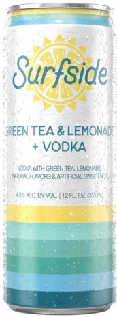 Surfside Green Tea Lemonade Vodka  4pk 12oz Can