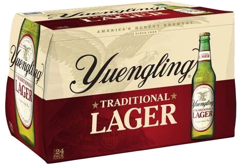 Yuengling Lager 12oz 24pk Bottles