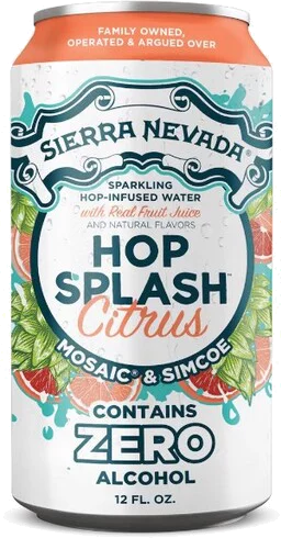 Sierra Nevada (CA/NC) Hop Splash Citrus Zero Alcohol 12oz 6pk Cans