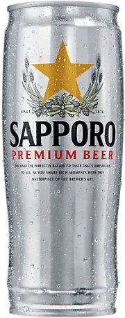 Sapporo Draft 22oz Can