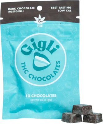 Gigli Thc Choc Dark Choc 5mg