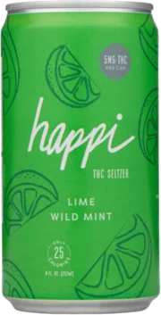 Happi Lime Wild Mint 5mg THC