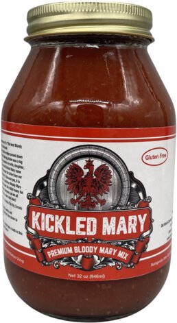 Kickled Mary Bloody Mary Mix Bott