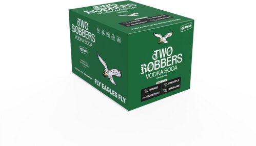 Two Robbers Vodka Soda Eagles Variety Pack