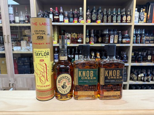 E.H. Taylor Straight Rye 4 Bottles Bundle