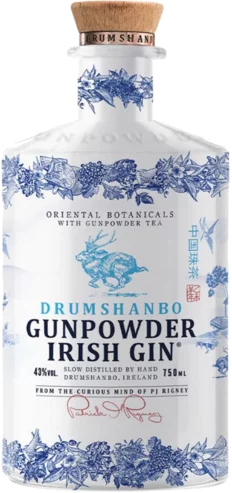 Drumshanbo Gunpowder Irish Gin Commerative Ceramic Bottle