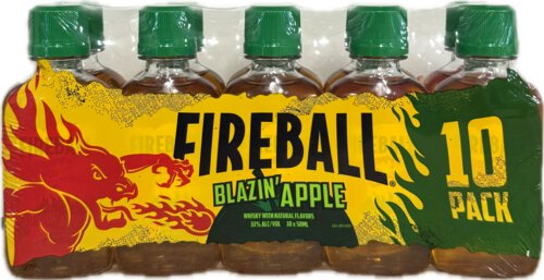 FIREBALL BLAZIN' APPLE 50ML 10PK