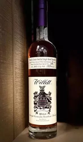 Willett 10yr Purple Top Nick's Picks Single Barrel Bourbon